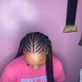 2 Feed In Braids