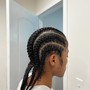 Cornrows (5-8 braids)