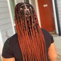 Jumbo knotless Box Braids