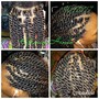 Medium Mid-back Marley Twist