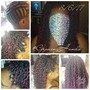 Box Braids for little girls (3-7yr olds)