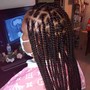 Box Braids or twist on natural hair