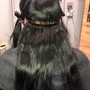 Double weft Removal