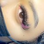 Colored Eyelash Extensions