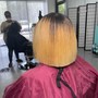 Color for short hair (above ear) &amp; style