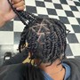 Men Two Strand Twist