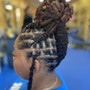 Stitch Braids Natural Hair 2-6 braids