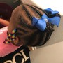 Crochet Ponytail (Add on to Kids Braids)