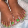 Acrylic Toes (Full set)