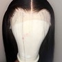 Closure wig touch up