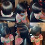 Silk Press Ponytail (Updo)- PLEASE BRING HUMAN HAIR