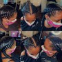 Silk Press Ponytail (Updo)- PLEASE BRING HUMAN HAIR