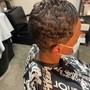 Trendy cut, shave sides