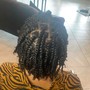 Large Knotless Box Braids