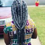 Large knotless  Braids