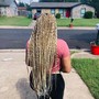 Medium Knotless Braids Butt Length (Please Read Description)