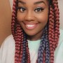 Medium Goddess Braids box braids (Mid back)