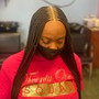 Quick Weave with leave out