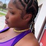 Senegalese twist(rope twist)