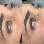 Lash lift and tint