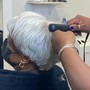 Relaxer touch up