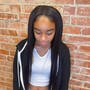 Natural hair Leave-out Sew-in