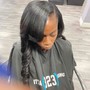 Full Sew In, Closure Sew In, Full Weave, Invisible Part Sew In, Lace Closure Sew In, Partial Sew In, Partial Weave, Quick Weave, Sew-in maintenance, Silk Closure Sew in, Takedown, Tracking / Single Track Sew-In, Weave maintenance, Versatile Sew In