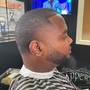 Fade and Beard trim (w/Shears)