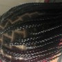 Medium box braids