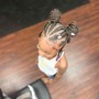 X small knotless braids