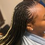 Wig Braids(medium -small meek mills)