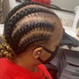 Feed in braids