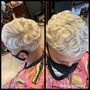 Short tapered quick weave