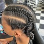 Half Head Crochet Braids