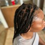 Kid's Knotless/Box Braids