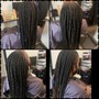 Bohemian Knotless Braids