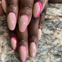 French Tip Painted (Read description before booking)