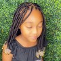 Kids boho knotless  Plaits