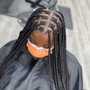 Knotless braids( medium )