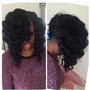 Add on Roller Set(on weave aka hand curled /layeres )