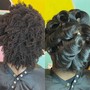 Matte Black Perm Color (your hair)