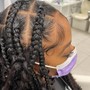 Small Knotless Braids