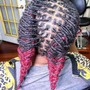 Kid Box Braids W/ Hair Added (Medium)