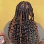 Large Knotless Braids