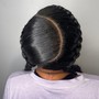 10 Feed-in Braids