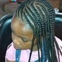 Kids lemonade braids