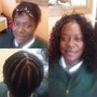 Box Braids(plats no weave added)