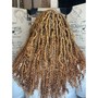 Premade Luxe Locs w/ Indian Hair Midback (locs only, to be shipped)