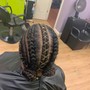 Cornrows with No Hair Added