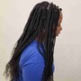 Loc Re-twist- W/ style {lower back -waist length}